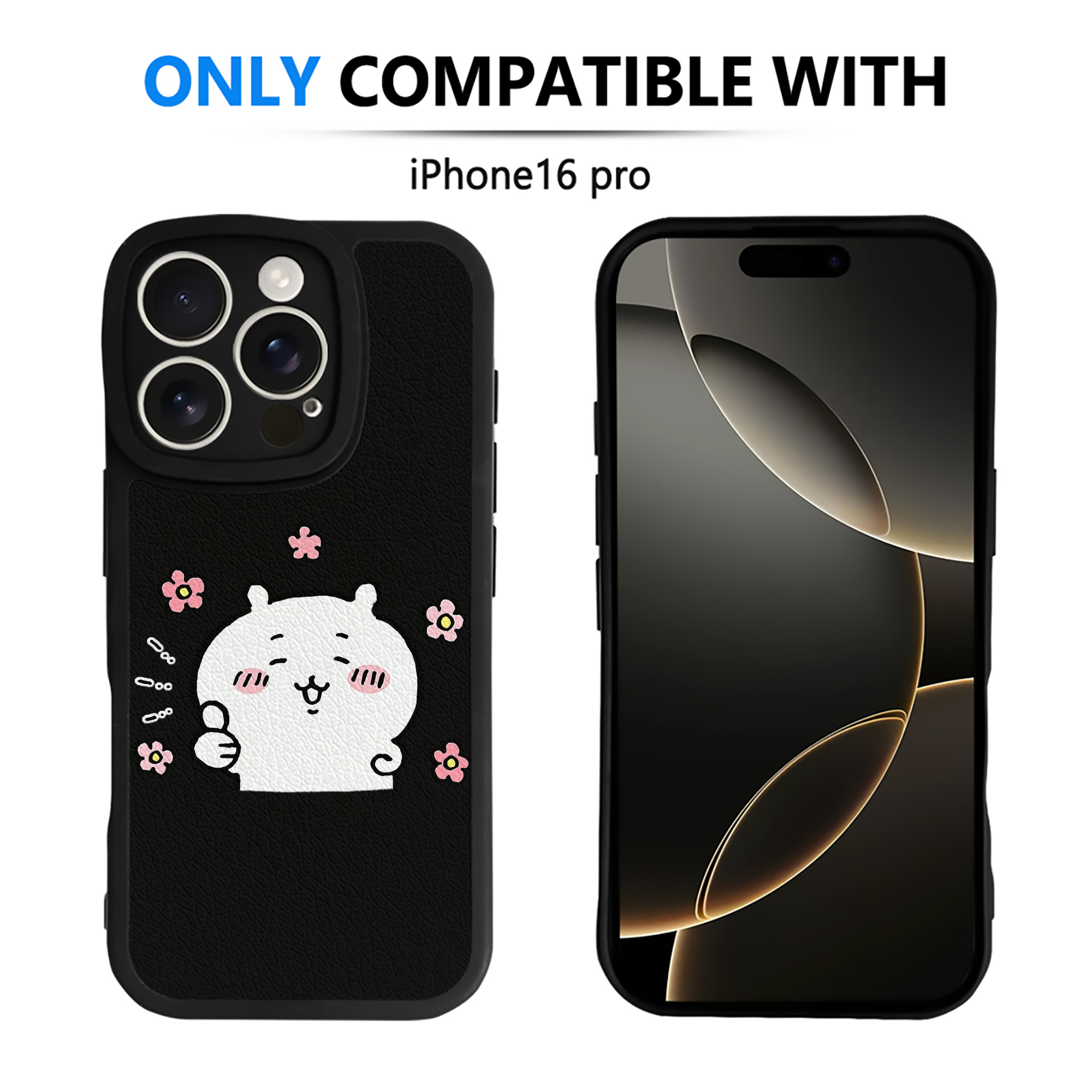 （画像用） ちいかわ ちいかわ Chii-kawa chiikawa 【iPhone 16シリーズ対応】シリコンスマホケース（レザー調） 材質：シリコン